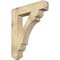 Ekena Millwork Olympic Craftsman Rough Sawn Bracket, Douglas Fir, 6"W x 32"D x 38"H BKT06X32X38OLY04RDF - alternate 1